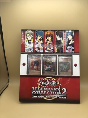 Yu-Gi-Oh! Legendary Collection 2 The Duel Academy 1996 BINDER + Lot Of Cards!-image