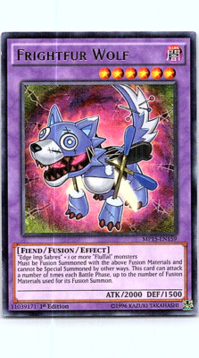 Frightfur Wolf MP15-EN159 Yu-Gi-Oh! Light Play 1st Edition -image