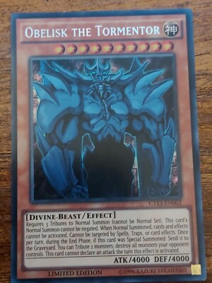 Yu-Gi-Oh! TCG Obelisk the Tormentor 2016 Mega-Tins CT13-EN002 Limited Secret...-image