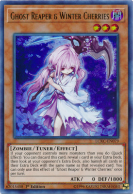 *** GHOST REAPER AND WINTER CHERRIES  *** ULTRA RARE LCKC-EN079 YUGIOH !-image
