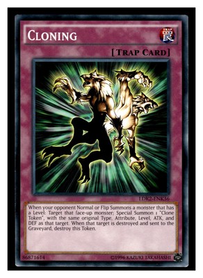 2016 Yu-Gi-Oh! #LDK2-ENK36 Cloning-image