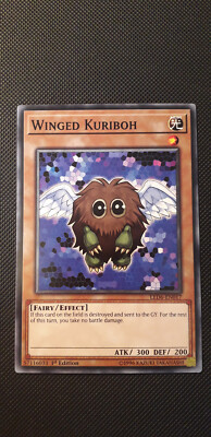 Yu-Gi-Oh! Winged Kuriboh, LED6-EN017, Common, 1st Edition, English, Near Mint-image