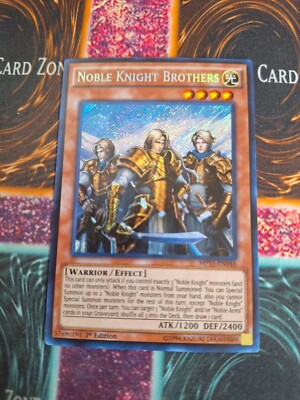 Yu-Gi-Oh! Noble Knight Brothers MP15-EN046 Secret Rare 1st Edition Near Mint-image