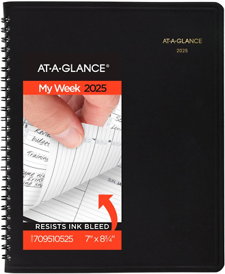 2025 Appointment Book Planner, Weekly, 7