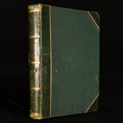 c1881 Victorian Notebook Including Christmas Cards and Drawings Marcus Ward &...-image