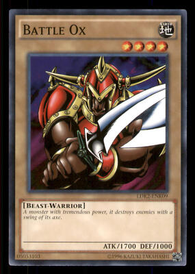 Yugioh Battle Ox #LDK2-ENK09 Legendary Decks II LP-image
