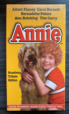 NEW! Annie VHS tape Movie For VCR, Factory Sealed -image