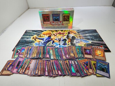 YuGiOh Legendary Collection Gameboard Edition 1996 Shonen Jump Konami 216 Cards-image