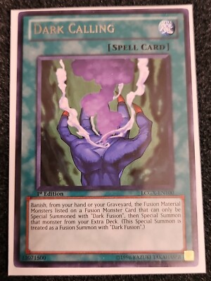 Dark Calling - Legendary Collection 2  Rare 1st LCGX-EN100-image