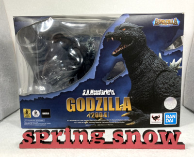 S.H.MonsterArts Godzilla 2004 Godzilla Final Wars Bandai Figure From Japan-image