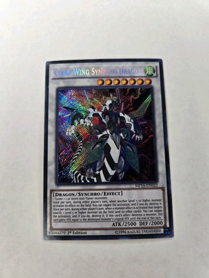YUGIOH CLEAR WING SYNCHRO DRAGON MP16-EN022 1ST SECRET-image