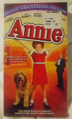 Annie (VHS, 2004, Special Anniversary Edition) Factory sealed -image