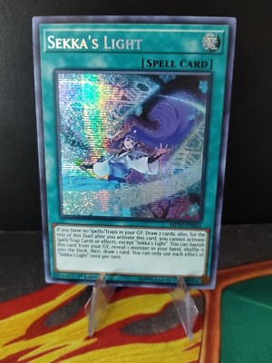Yu-Gi-Oh! TCG Sekka's Light 2019 Gold Sarcophagus Tin Mega Pack MP19-EN041 NM -image