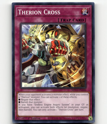Yugioh Therion Cross 25th Anniv. Tin: Dueling Heroes Mega Pack-image