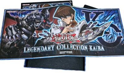 Konami Yugioh Trading Card Game Play Mat Board Legendary Collection Seto Kaiba-image