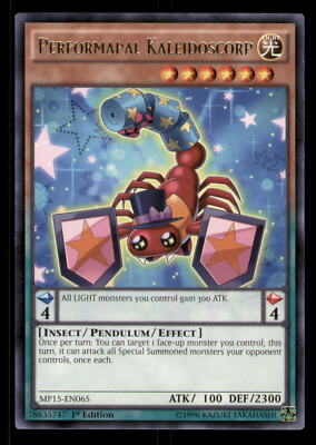 Yugioh Performapal Kaleidoscorp #MP15-EN065 2015 Mega-Tins Mega Pack LP-image