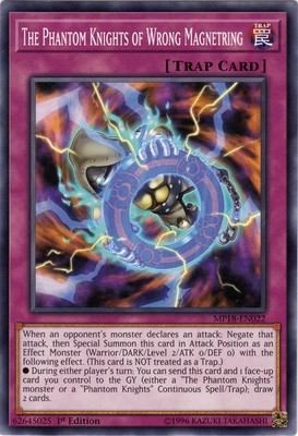 The Phantom Knights of Wrong Magnetring - MP18-EN022 - Common - 1st Edition - Li-image