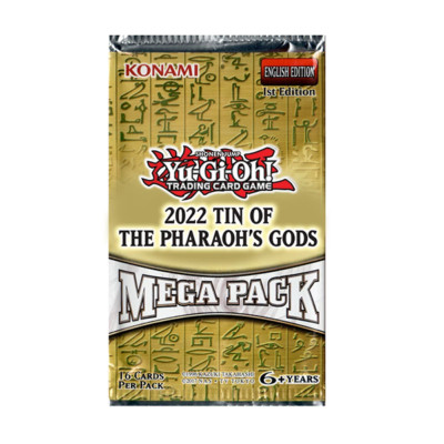 YuGiOh 2022 Tin of the Pharaoh's Gods Mega Pack-image