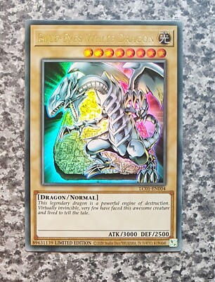 Yugioh LC01-EN004 Blue-Eyes White Dragon Ultra Rare Limited Edition MINT-image