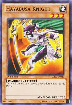 Hayabusa Knight - LCJW-EN026 - Common - 1st Edition Near Mint Legendary Collecti-image