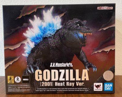 Bandai S.H.MonsterArts Godzilla 2001 Heat Ray Version Action Figure New-image