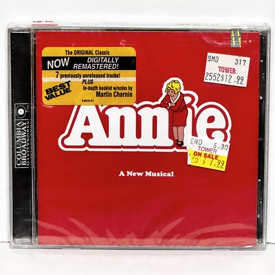 Factory Sealed (shrink wrapped) Annie A New Musical Original Broadway Cast CD-image