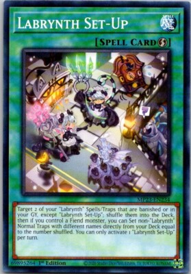 Yu-Gi-Oh Yugioh Labrynth Set-Up MP23-EN234 Mega Tin 2023 Dueling Heroes-image