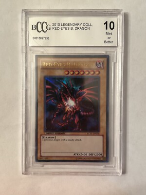 Red-Eyes B. Dragon LC01-EN006 Yu-Gi-Oh Legendary Collection 1 Limited Edition…-image