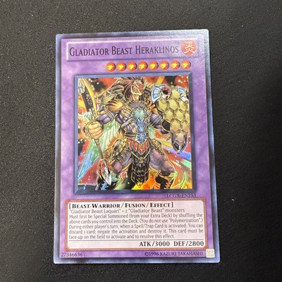 Gladiator Beast Heraklinos LCGX-EN253 Yu-Gi-Oh Legendary Collection 2-Unlimited-image