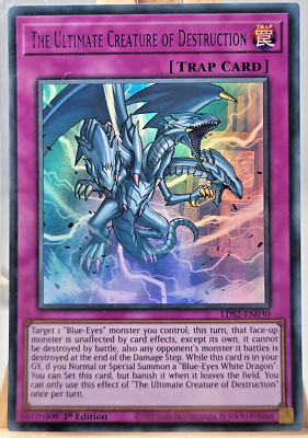 Yu-Gi-Oh! LDS2-EN030 The Ultimate Creature of Destruction Card Purple Ultra Rare-image