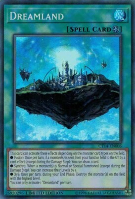 Dreamland - CT14-EN006 - Super Rare - Limited Edition NM YuGiOh!  2017 Mega-Tins-image