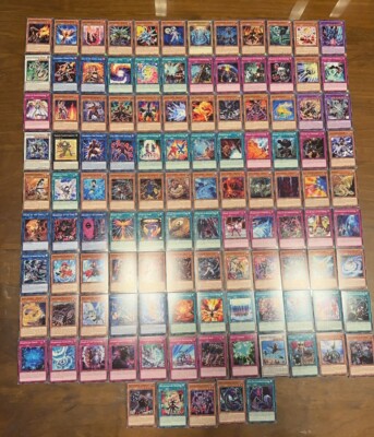 Yu-Gi-Oh! TCG 2020 Tin of Lost Memories Mega Pack complete 114 Common Card set-image