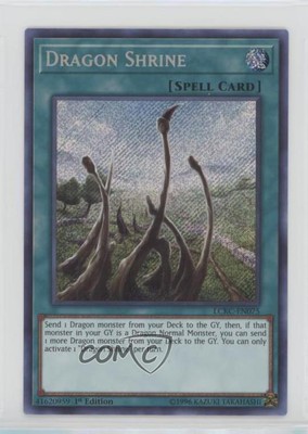 Dragon Shrine SE 1st Ed. YuGiOh Legendary Collection Kaiba #LCKC-EN075 1t6-image