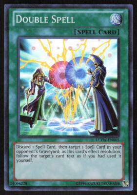 Yu-Gi-Oh TCG Legendary Collection 3: Yugi's World #LCYW-EN065 Double Spell LP-image