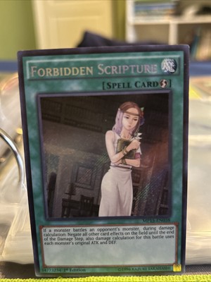Forbidden Scripture MP15-EN038 2015 Mega-Tins Mega Pack 1st Edition MINT-image
