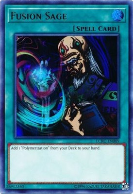 Yugioh! Fusion Sage - LCKC-EN089 - Ultra Rare - Unlimited Edition Near Mint, Eng-image