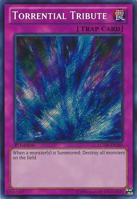 Torrential Tribute - 1st Edition Legendary Collection 3: Yugi's World MP YuGiOh-image