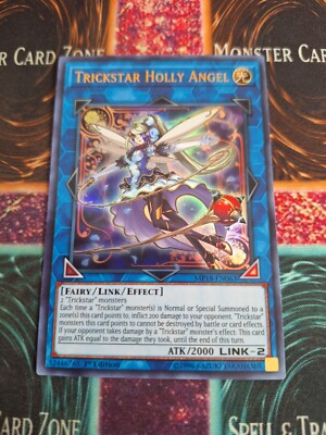 Yu-Gi-Oh! Trickstar Holly Angel MP18-EN063 Ultra Rare 1st Edition Near Mint b2/-image