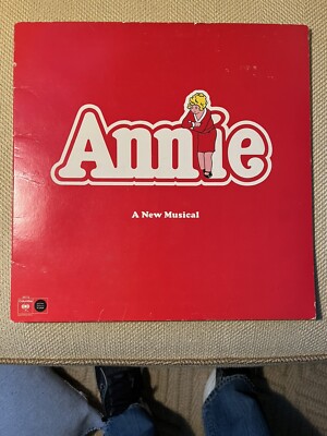 Annie A New Musical 1977 Original Release CBS LP Vinyl Record Album 34712-image