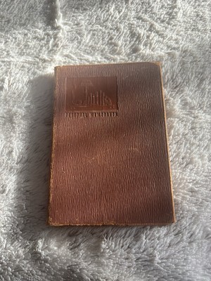 1940 Antique Leather bound Unused Personal Memoranda Daily Planner-image