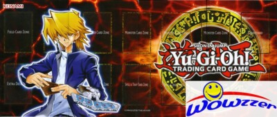 Yugioh Legendary Coll. 4 Joey World’s Double Sided Play Mat with 9 Card LE Set !-image
