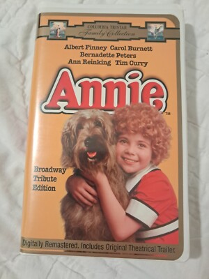 Columbia Tristar VHS - ANNIE Broadway Tribute Edition (VHS, 1997, Clamshell)-image