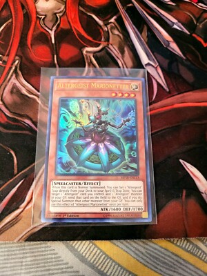 YUGIOH TCG ALTERGEIST MARIONETTER MP18-EN113 ULTRA 1ST EDITION -image