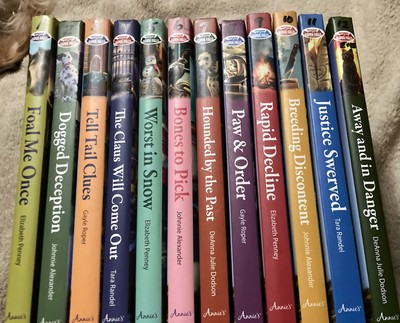 Mysteries of Aspen Falls (Annie’s) Complete set of 12 ~ HC/DC ~ Excellent Cond.-image