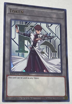 Yu-Gi-Oh! TCG Kaiba Token 2017 Mega-Tins Promos CT14-EN010 Limited Ultra Rare-image