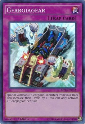 Geargiagear (MP14-EN052) - Super Rare - Near Mint - 1st Edition-image