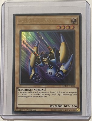 Yu-Gi-Oh! X-Head Cannon - LCKC-EN005 - Ultra Rare Holo - 1st Edition NM-image