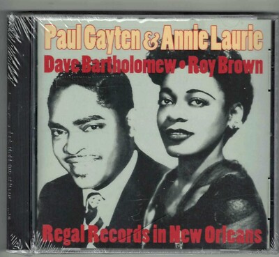 PAUL GAYTEN ANNIE LAURIE DAVE BARTHOLOMEW ROY BROWN Regal Records Orleans NEW!-image
