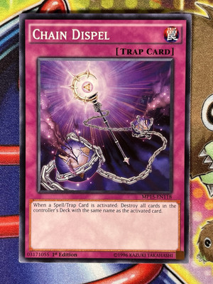 Yugioh Chain Dispel MP15-EN118 Single-image