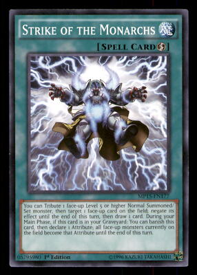 Yugioh Strike of the Monarchs #MP15-EN177 2015 Mega-Tins Mega Pack LP-image